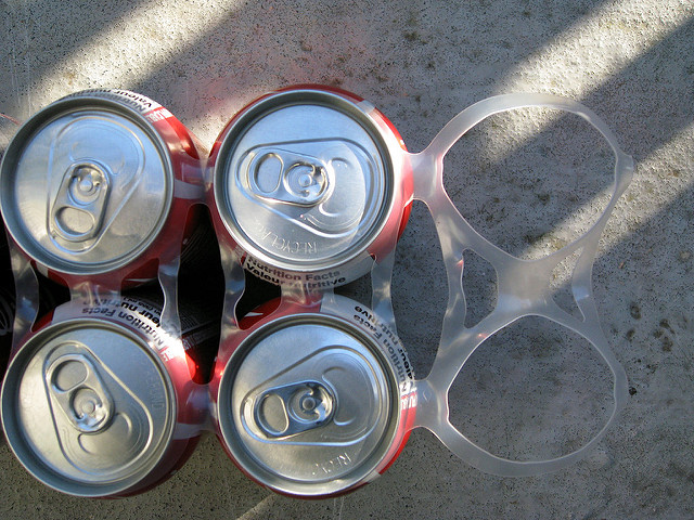 Plastic, Packaging, Plastic Six-Pack Rings