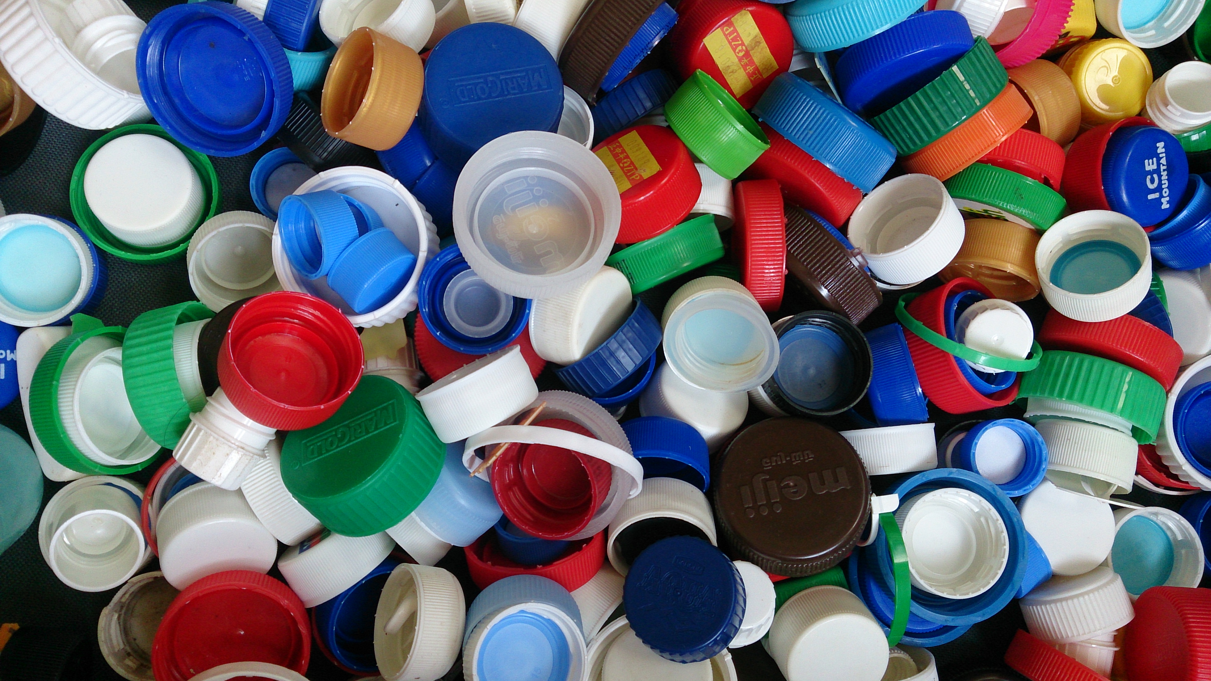 Plastic, Bottle Caps