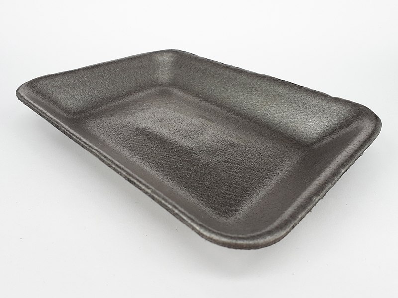 Plastic, Polystyrene Meat Tray